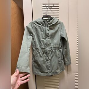 OLD NAVY ARMY GREEN UTILITY JACKET SIZE XL (14)